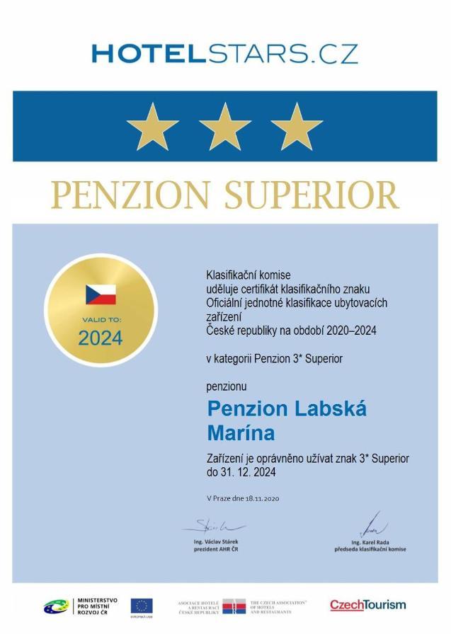Penzion Labska Marina Podebrady Bagian luar foto